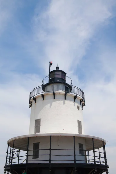 Portland Golfbreker Lighthouse Bug Light Een Kleine Vuurtoren Het South — Stockfoto