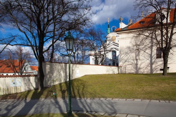 Prague Tsjechië Maart 2015 Kerk Van Rochus Praag Strahov Monastery — Stockfoto