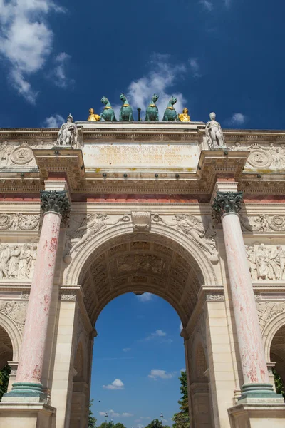 Paris Fransa Haziran 2017 Arc Triomphe Paris Görünüm Arc Triomphe — Stok fotoğraf