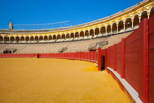 Séville Espagne Novembre 2016 Arène Corrida Place Toros Séville Lors — Photo