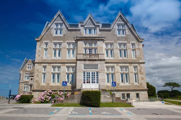 Kungliga slottet i Magdalena i Santander. Spanien — Stockfoto