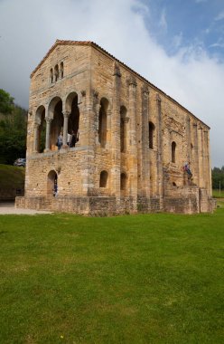 Anıt Santa Maria del Naranco Oviedo, İspanya