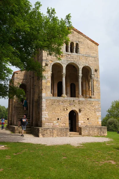 Denkmal Santa Maria del Naranco in Oviedo, Spanien — Stockfoto