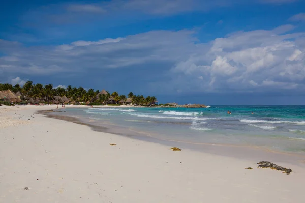 On the beach, Yucatan, Mexico — Stock Photo, Image