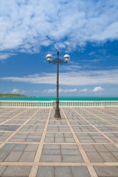 El Sardinero beach promenade, Santander, Španělsko — Stock fotografie