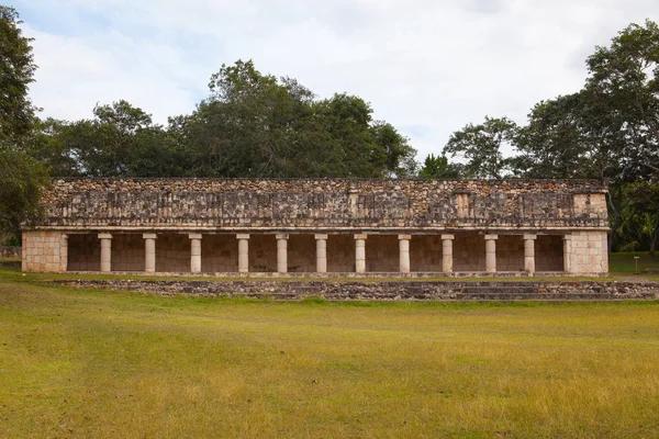 Majestic ruins Maya city in Uxmal, Mexico . — стоковое фото