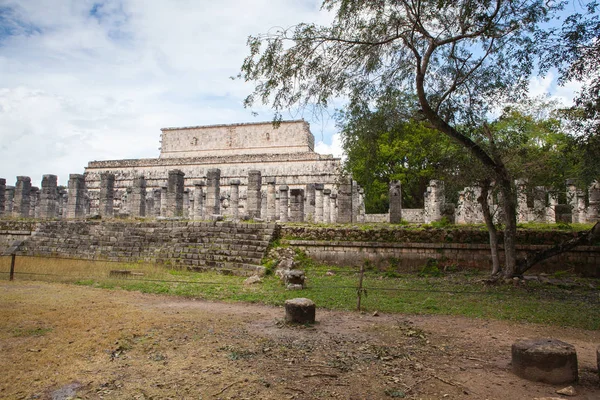 Majestic Mayan ruins in Chichen Itza,Mexico. — Stock Photo, Image
