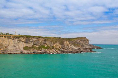 Cape Belediye Başkanı Deniz feneri de Santander, Cantabria, İspanya