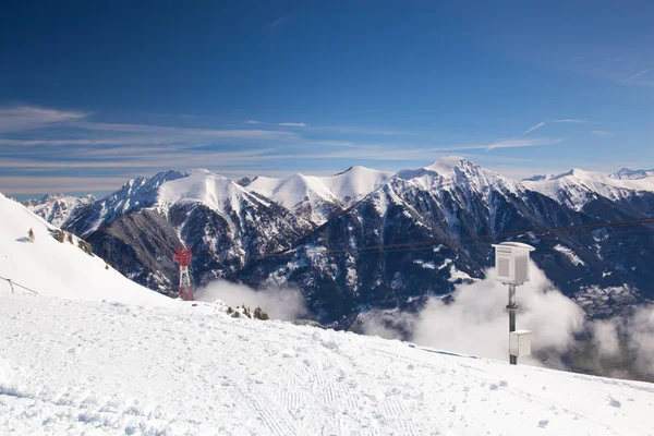 Winterlandschaft in Bad Hofgastein, Österreich — Stockfoto