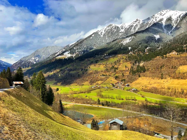 Bad Gastein na primavera, Áustria — Fotografia de Stock