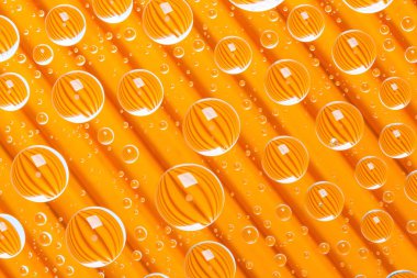 Su damlalarıyla soyut arkaplan