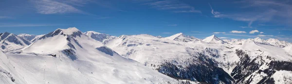 Winterlandschaft im Skigebiet Bad Hofgastein, Österreich. — Stockfoto