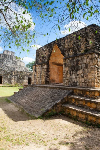 Majestuosas ruinas en Ek Balam.Yucat jalá, México . —  Fotos de Stock