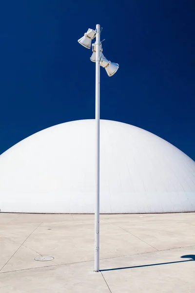 Aviles España Julio 2017 Vista Del Edificio Del Centro Niemeyer — Foto de Stock