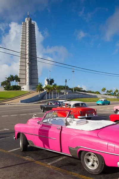 Havane Cuba Janvier 2017 Monument José Marti Sur Place Révolution — Photo