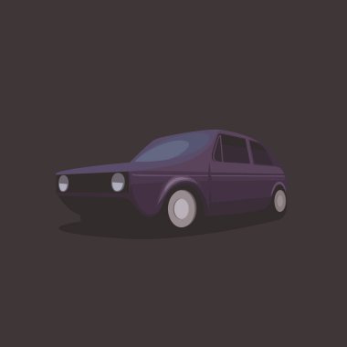 Retro araba simgesi