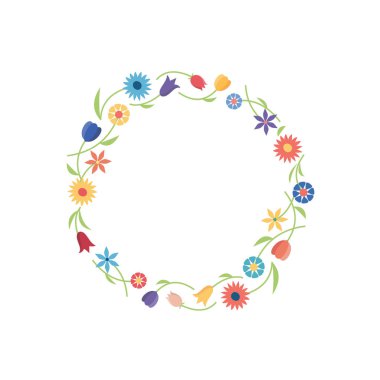 Çiçek kartpostal ayarla