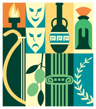 geleneksel Yunanistan simgeler kümesi 