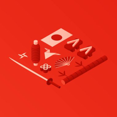 Japon izometrik nesneleri kümesi