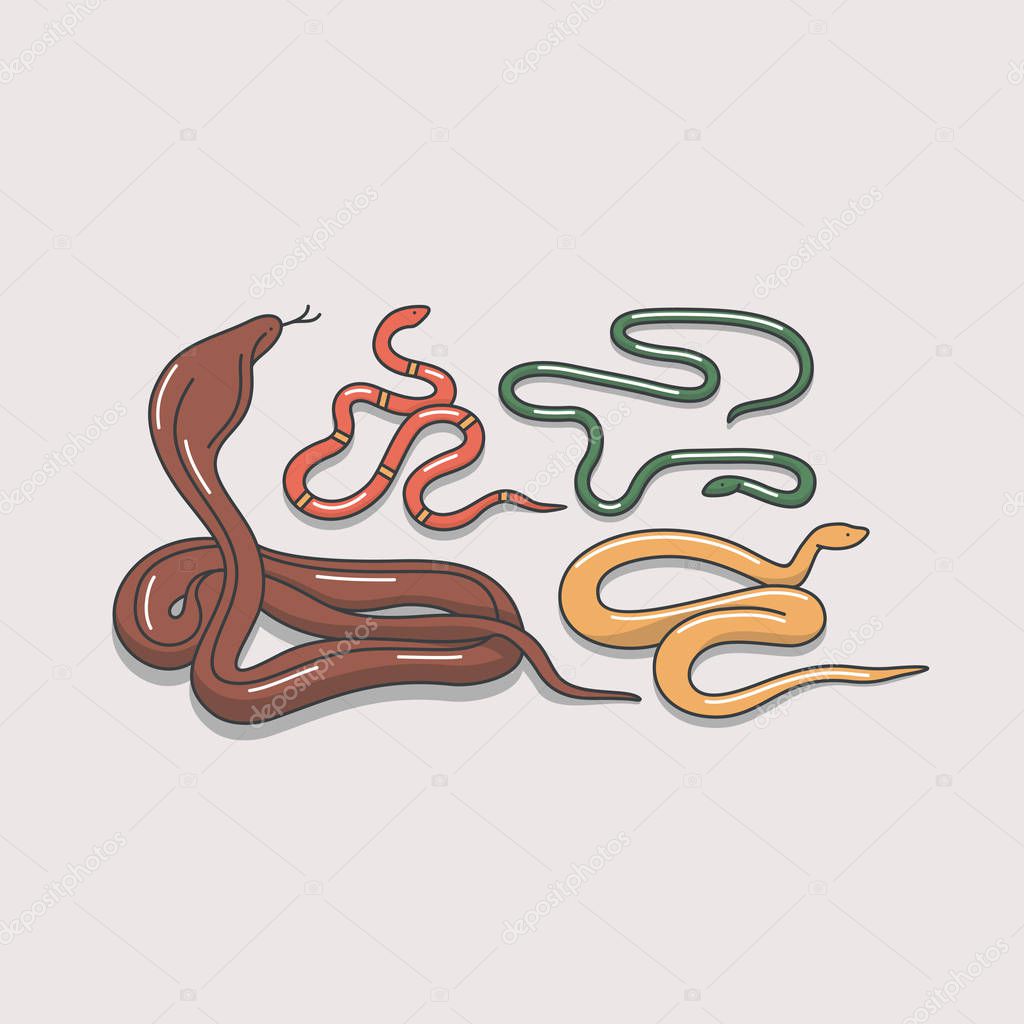 snakes simple banner