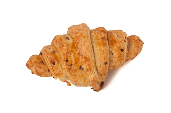 Croissant grano isolato su sfondo bianco — Foto Stock