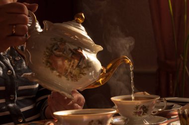 yaban mersini ile lezzetli waffle