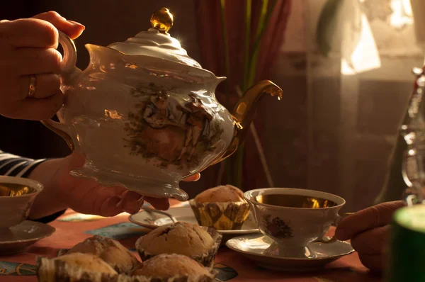 yaban mersini ile lezzetli waffle