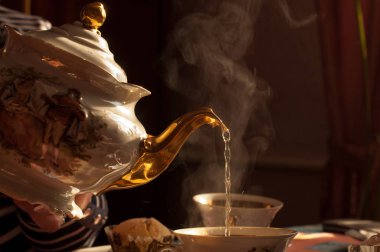 yaban mersini ile lezzetli waffle