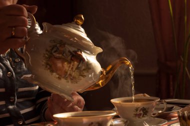 yaban mersini ile lezzetli waffle