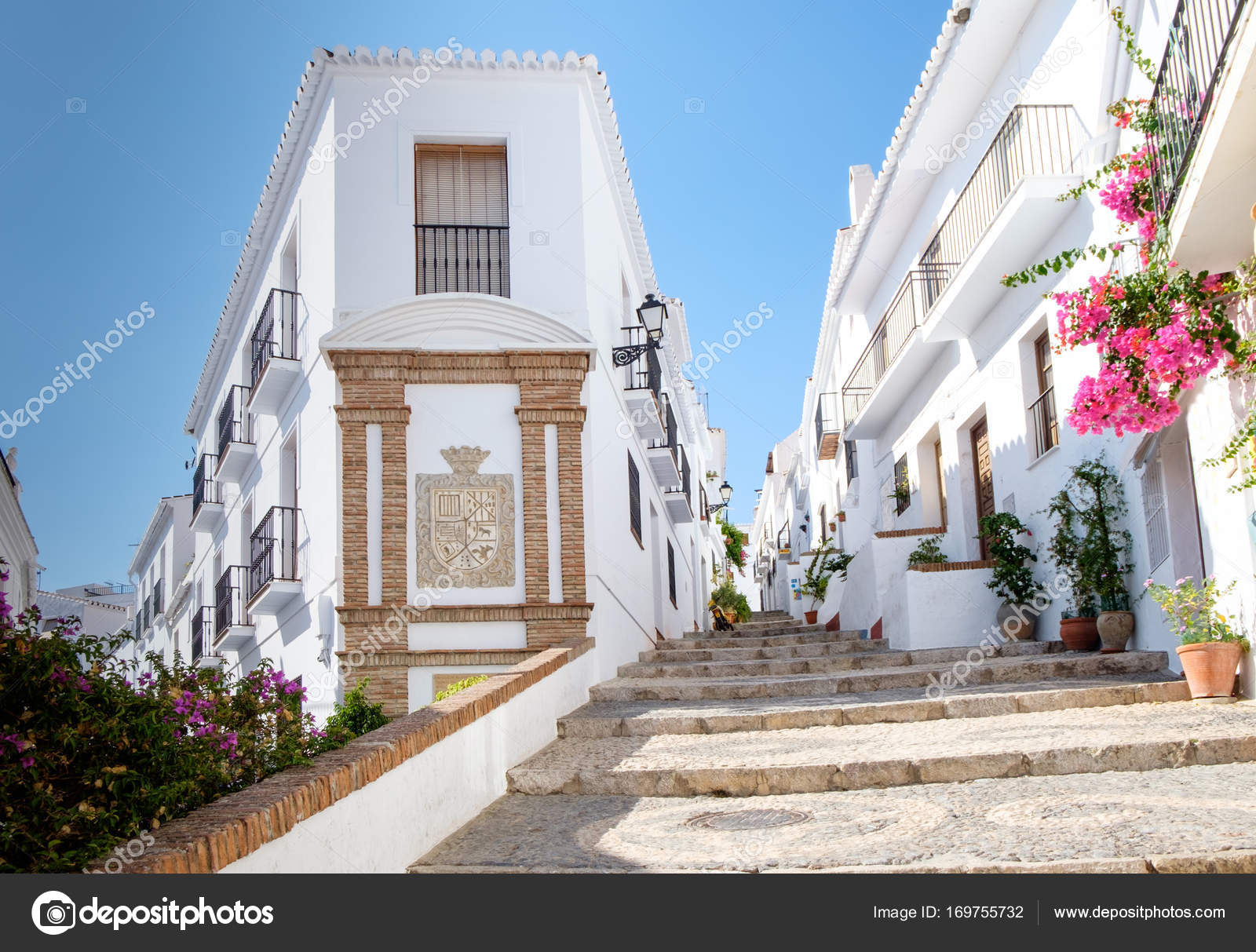 Frigiliana, Andalucia, Spain. October 4th 2017. Frigiliana is one of the prettiest villages in