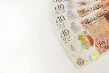 İngiltere'de para, yeni notlar 10 pound