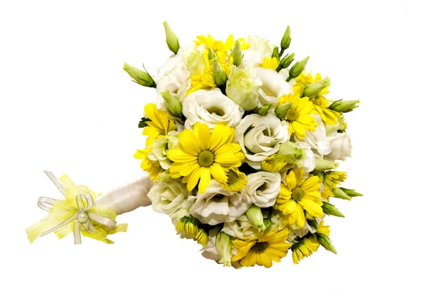 Svatba žluté květy — Stock fotografie