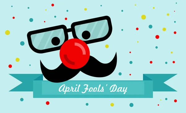 April Fools Day — Stock Vector