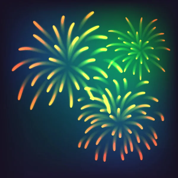 Fireworks Bakgrund Glad Nyåren Raster — Stockfoto