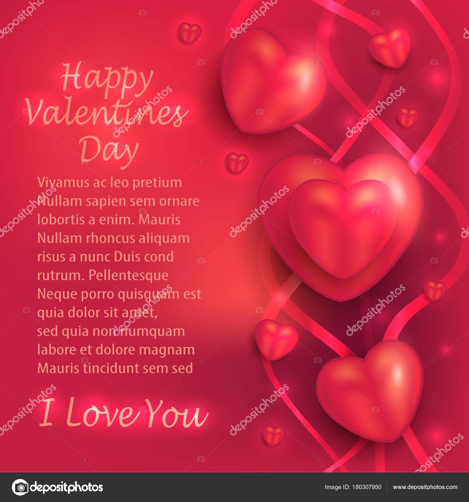 Happy Valentine Day Heart Love Red Ribbon Background Love Happy Valentine Day Heart Love Red Ribbon Background Love