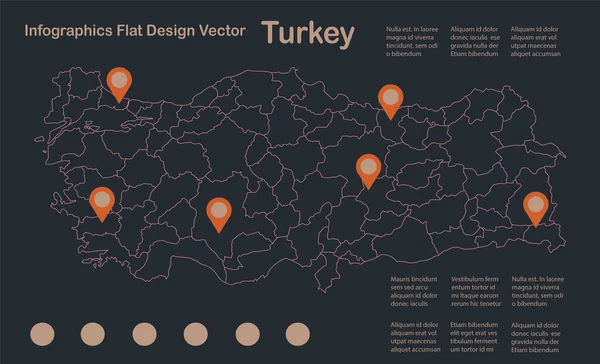 Top Ten Turkiye Bos Harita Sablonu