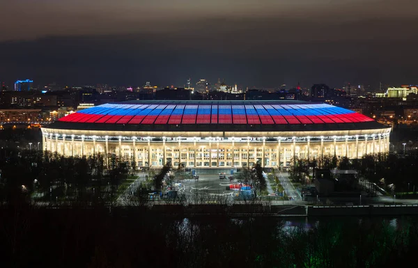 Москва Ноября Стадион Лужники Москве Пройдут Матчи Чемпионата Мира Футболу — стоковое фото