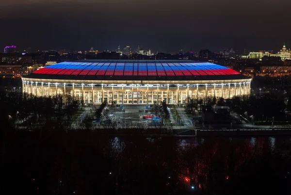 November 2017 Moskou Rusland Loezjniki Stadion Moskou Waar Wedstrijden Van — Stockfoto
