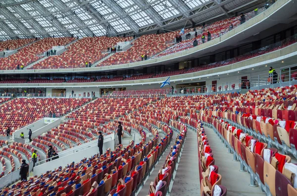 Novembre 2017 Moscou Russie Les Stands Stade Loujniki Moscou Tiendront — Photo