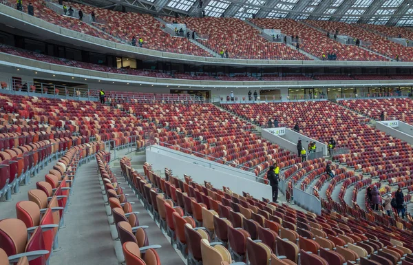 Novembre 2017 Moscou Russie Les Stands Stade Loujniki Moscou Tiendront — Photo