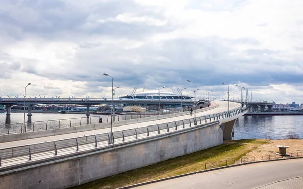 April 2018 Petersburg Rusland Stadion Petersburg Arena Waar Wedstrijden Van — Stockfoto