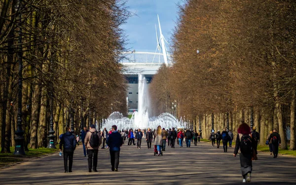 Aprile 2018 San Pietroburgo Russia Stadio San Pietroburgo Arena Dove — Foto Stock