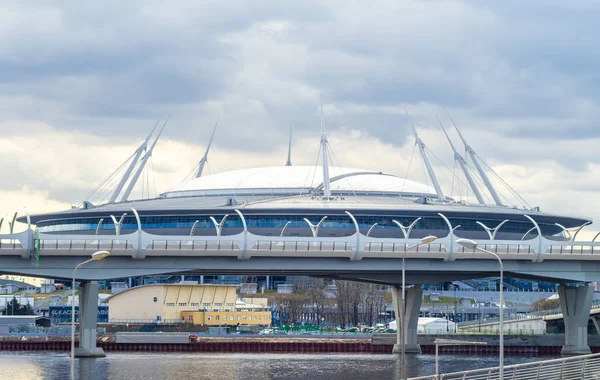 April 2018 Petersburg Rusland Stadion Petersburg Arena Waar Wedstrijden Van — Stockfoto