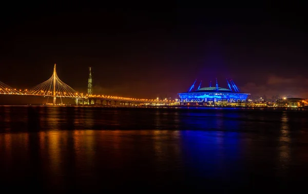 April 2018 Petersburg Russland Stadion Petersburg Arena Die Spiele Der — Stockfoto