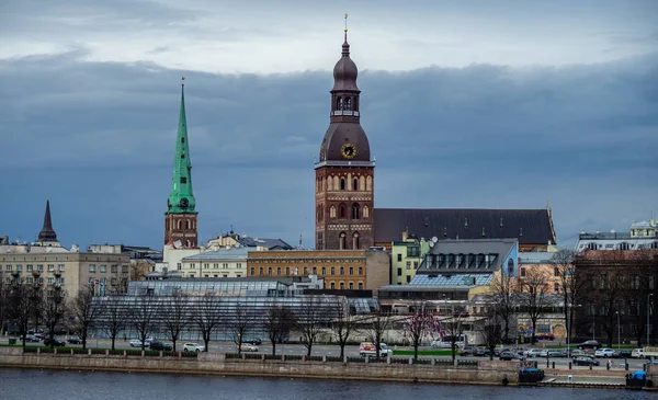 April 2018 Riga Letland Koepel Cathedra — Stockfoto