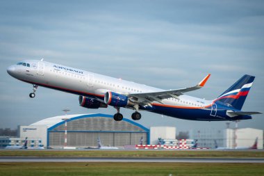 29 Ekim 2019, Moskova, Rusya. Uçak.