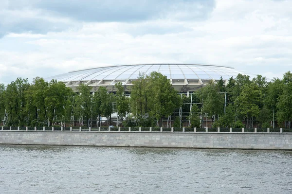 Moscow Rusland Juni 2017 Grote Sportarena Van Het Sportcomplex Luzjniki — Stockfoto