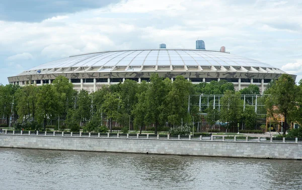 Moscow Rusland Juni 2017 Grote Sportarena Van Het Sportcomplex Luzjniki — Stockfoto