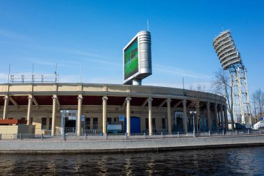 29 Nisan 2018, St. Petersburg, Rusya. St. Petersburg Petrovsky Stadyumu.