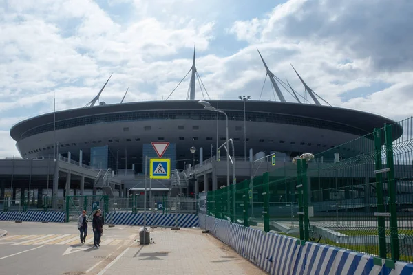 Avril 2018 Saint Pétersbourg Russie Stade Krestovsky Connu Sous Nom — Photo